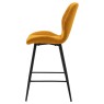Gallery Direct Manford Barstool, Saffron Gallery Direct Manford Barstool, Saffron