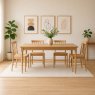 Eton 180cm Extending Dining Table & 4 x Chairs Eton 180cm Extending Dining Table & 4 x Chairs