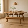 Casper 200cm Dining Table, 3 Wren Chairs & 180cm Bench Casper 200cm Dining Table, 3 Wren Chairs & 180cm Bench