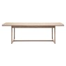 Craft 200cm Extending Dining Table, Bench & 3 Dining Chairs