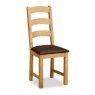 Fairfax 150cm Dining Table & 4 Dining Chairs Brown Seat Fairfax 150cm Dining Table & 4 Dining Chairs Brown Seat
