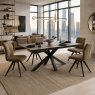 Hayley 168cm Extending Dining Table & 4 Lindo Dining Chairs