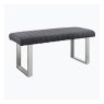 Tanaro 135cm Compact Table Grey & Corner Bench & Low Bench Dark Grey Tanaro 135cm Compact Table Grey & Corner Bench & Low Bench Dark Grey