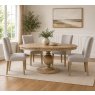 Vancouver 120cm Round Extending Dining Table & 4 Vancouver Chairs Vancouver 120cm Round Extending Dining Table & 4 Vancouver Chairs