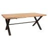 Yukon 190cm Table & 3 Dining Chairs Grey & Uph Bench Yukon 190cm Table & 3 Dining Chairs Grey & Uph Bench