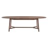 Madrid 200cm Dining Table & 4 Dining Chairs Walnut