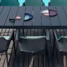 Nardi 140cm Rio Extending Dining Table in Anthracite Nardi 140cm Rio Extending Dining Table in Anthracite