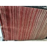 FINE STRIPE - RED RUG