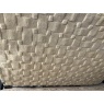 BASKETWEAVE 3D 120X170CM- NEW IVORY RUG
