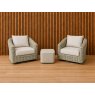 Outdoor Ragusa Swivel Chairs & Rozzano Side Table Set Outdoor Ragusa Swivel Chairs & Rozzano Side Table Set