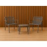 Nardi Outdoor Relax Chair and Table set in Tobacco Nardi Outdoor Relax Chair and Table set in Tobacco
