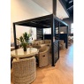 Messina Pergola with x2 Swivel Louvre Screen Messina Pergola with x2 Swivel Louvre Screen