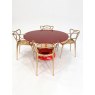 Bordeaux Round Table and 4 chairs Bordeaux Round Table and 4 chairs