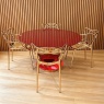 Bordeaux Round Table and 4 chairs Bordeaux Round Table and 4 chairs