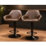 2x Willow Chestnut Barstools 2x Willow Chestnut Barstools