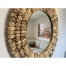 Amber Large Round Cork Mirror Amber Large Round Cork Mirror