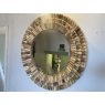 Amber Large Round Cork Mirror Amber Large Round Cork Mirror