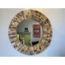 Amber Large Round Cork Mirror Amber Large Round Cork Mirror
