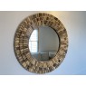Amber Large Round Cork Mirror Amber Large Round Cork Mirror