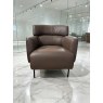 Dario Club Chair Brown Dario Club Chair Brown