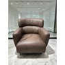 Dario Club Chair Brown Dario Club Chair Brown