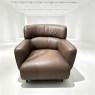 Dario Club Chair Brown Dario Club Chair Brown