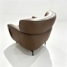 Dario Club Chair Brown Dario Club Chair Brown
