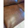 Scott - 3 Seater power recliner in Brown leather and 2 x Power Chairs in Biege Leather Scott - 3 Seater power recliner in Brown leather and 2 x Power Chairs in Biege Leather