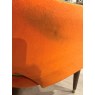Syros Dining Chair Orange Velvet Syros Dining Chair Orange Velvet