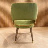 Syros Dining Chair Green Velvet Syros Dining Chair Green Velvet