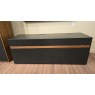 Gwinner Calea 150cm Lowboard & 45cm Tall Vitrine with LED Lit Shelf Gwinner Calea 150cm Lowboard & 45cm Tall Vitrine with LED Lit Shelf