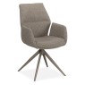 Juno Swivel Dining Chair - Toffee