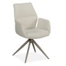 Juno Swivel Dining Chair - Pearl Cream