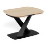 Malaga Ceramic Extending Dining Table | Sand | 120-180cm Malaga Ceramic Extending Dining Table | Sand | 120-180cm