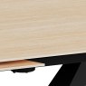 Malaga Ceramic Extending Dining Table | Sand | 120-180cm Malaga Ceramic Extending Dining Table | Sand | 120-180cm