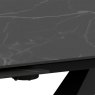 Malaga Ceramic Extending Dining Table | Black | 120-180cm Malaga Ceramic Extending Dining Table | Black | 120-180cm