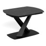 Malaga Ceramic Extending Dining Table | Black | 120-180cm Malaga Ceramic Extending Dining Table | Black | 120-180cm