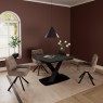 Malaga Ceramic Extending Dining Table | Black | 120-180cm Malaga Ceramic Extending Dining Table | Black | 120-180cm