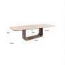 Maxfield Dining Table 300cm Maxfield Dining Table 300cm