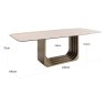 Maxfield Dining Table 230cm Maxfield Dining Table 230cm