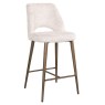 Delphine Lovely Cream Counter Stool