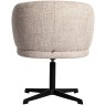Dinan Cream Tweed Swivel Dining Chair Dinan Cream Tweed Swivel Dining Chair
