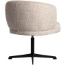 Dinan Cream Tweed Swivel Dining Chair Dinan Cream Tweed Swivel Dining Chair