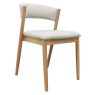 Marlin Upholstered Dining Chair - Natural