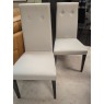 Keona, 2x Leather Dining Chairs Keona, 2x Leather Dining Chairs
