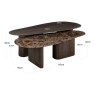 Castello Set of 2 Coffee Tables Castello Set of 2 Coffee Tables