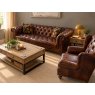Highbury 4 Seater Leather Sofa & Leather Wing Chair Highbury 4 Seater Leather Sofa & Leather Wing Chair