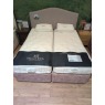 Harrison Spinks - 6' Matisse 13750 Zip'n' Link, Standard Pocket Sprung Base with Sudeley Headboard