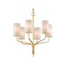 Juniper Gold 6 Light Chandelier