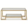 Carmelo Gold Coffee Table
